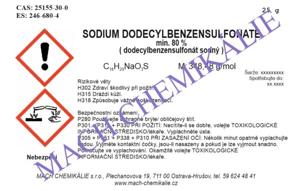 Dodecylbenzensulfonat sodny