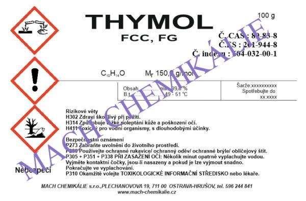 Thymol 100 Thymol 100