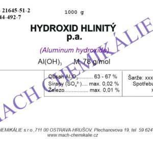 Hydroxid hlinity 1000
