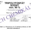 Tripolyfosfát sodný 1000 Tripolyfosfat sodny 1000