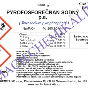Pyrofosforecnan sodny 1000
