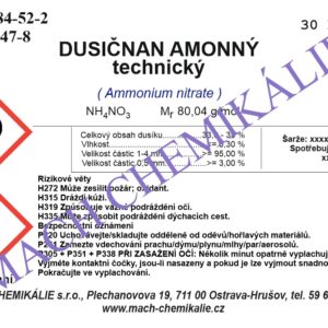 Dusicnan amonny 30 kg