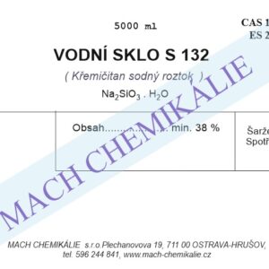 Vodni sklo S 132 5000
