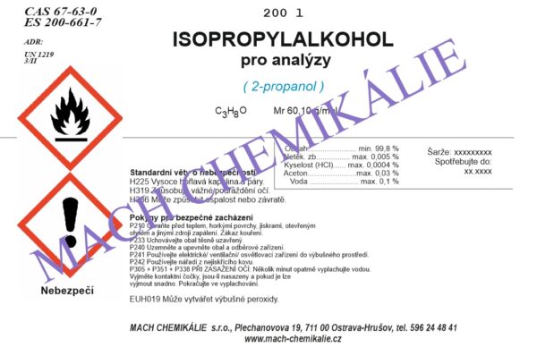 Isopropylalkohol sud Isopropylalkohol sud